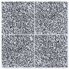 Large "Snow Leopard" Terrazzo Cement Tile, with Black Granite chips, from Villa Lagoon Tile.
