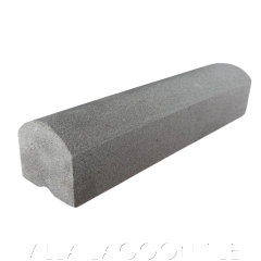 Large Round Breeze Block Caps (Natural Gray)