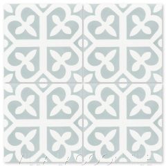 "Lucky Primero" Traditional Cement Tile, from Villa Lagoon Tile.