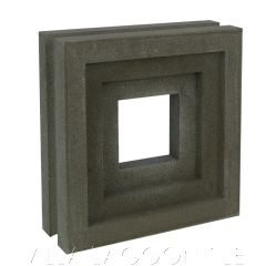 "Palawan" Natural Gray Terraced Breeze Blocks, by Villa Lagoon Tile.