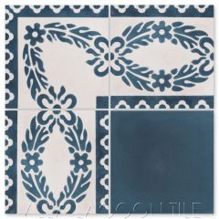 6" Rhone Marine Border Corner