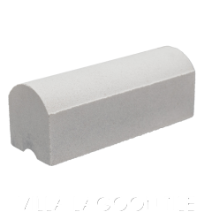 Round Breeze Block Caps (Natural White)