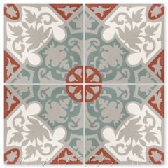 "Rumba Autentico" Cuban Floral Cement Tile, from Villa Lagoon Tile.
