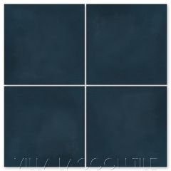 Solid Navy Cement Tile, SB-4801, from Villa Lagoon Tile.