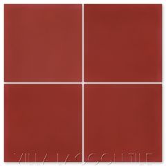 Solid Ruby Cement Tile, SB-9009, from Villa Lagoon Tile.