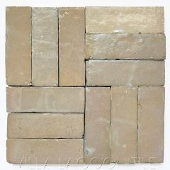 "Terre Nue" Bejmat Zellige, a Moroccan Mosaic Tile, from Villa Lagoon Tile.