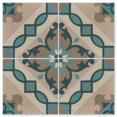 "Timba Abuela" Cuban Cement Tile, from Villa Lagoon Tile.