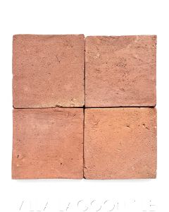 6" Square Sedona Terracotta Tile from Villa Lagoon Tile.