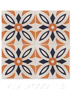 "Arthur Marrakesh" Traditional Cement Tile, from Villa Lagoon Tile.