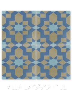 "Fez Primero" Moroccan Cement Tile, from Villa Lagoon Tile.