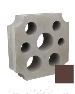 "Large Azores" Brown Swiss Cheese Breeze Blocks, by Villa Lagoon Tile.