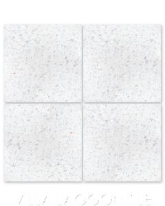 Large "Dew Drop" Terrazzo Cement Tile, with White Marble chips, from Villa Lagoon Tile.