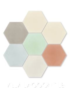 Solid Mixed Pastel Hex