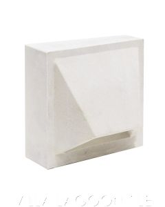 "Molokai" Natural White Geometric Breeze Blocks, by Villa Lagoon Tile.