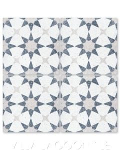 "Taza Classico Terrazzo" Moroccan Cement Tile, from Villa Lagoon Tile.