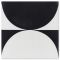 Split Moon Black & White