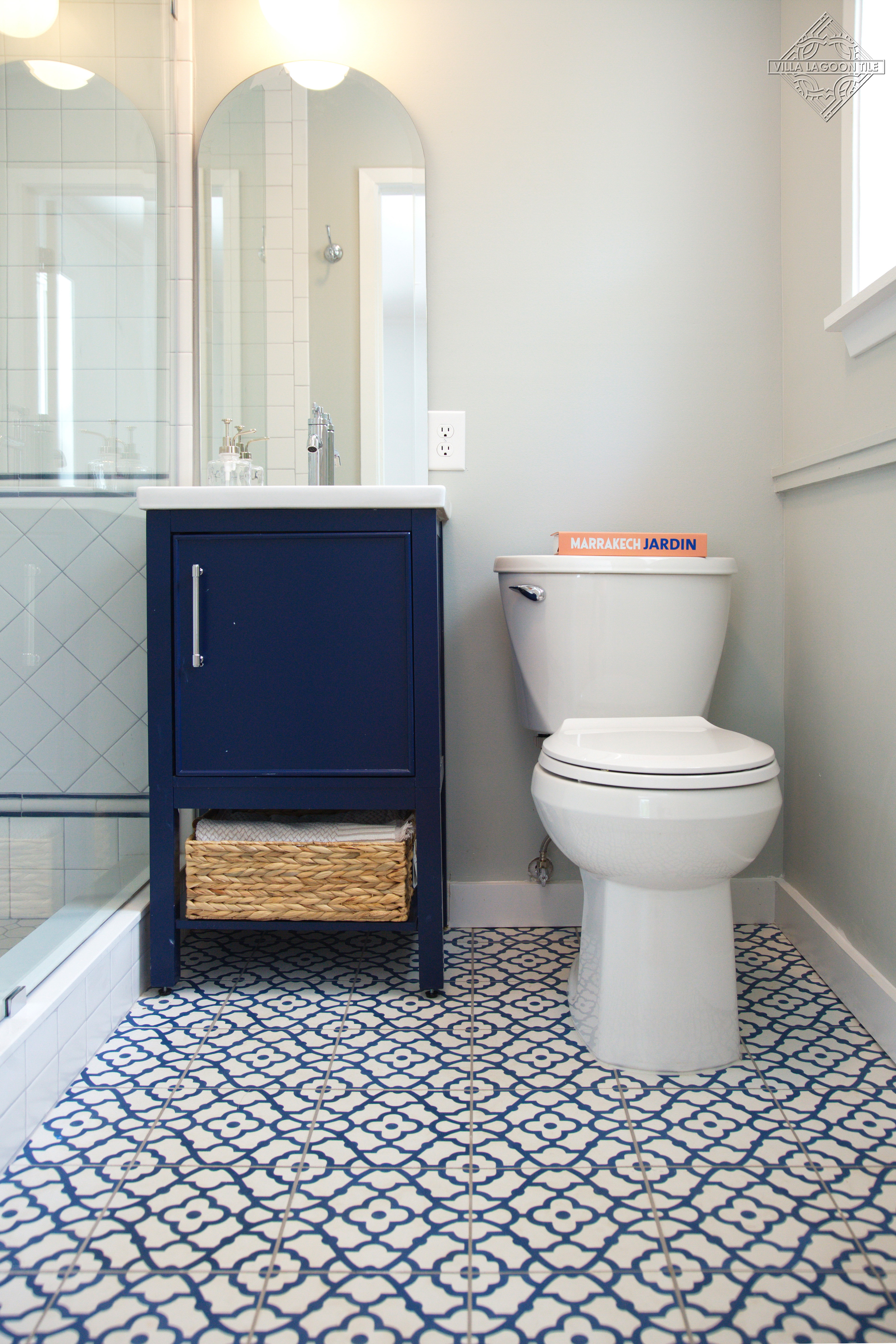 A Coastal Retreat: Breeze Cement Tile Flooring