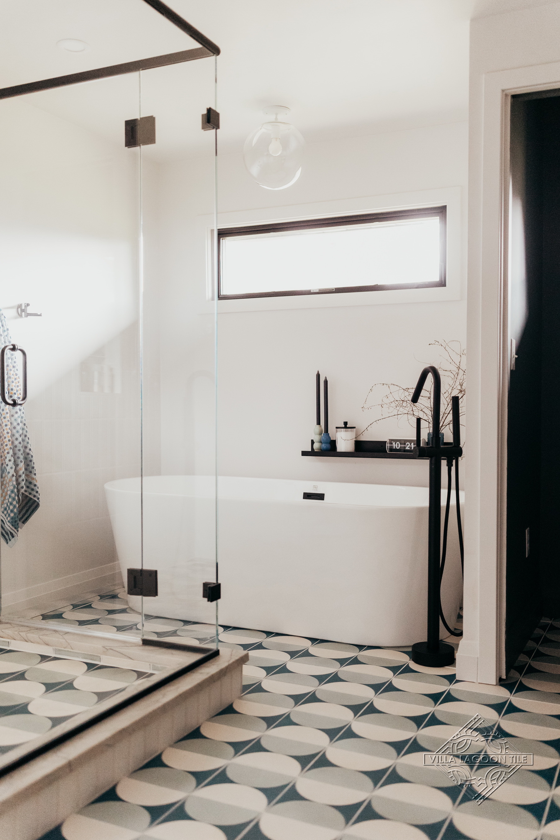 geometric-cement-tile-floor-modern-bathroom-freestanding-tub