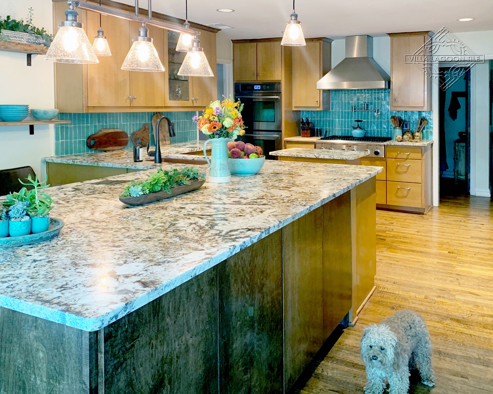 Jadeite Glazed Bejmat Zellige Subway Tile Backsplash