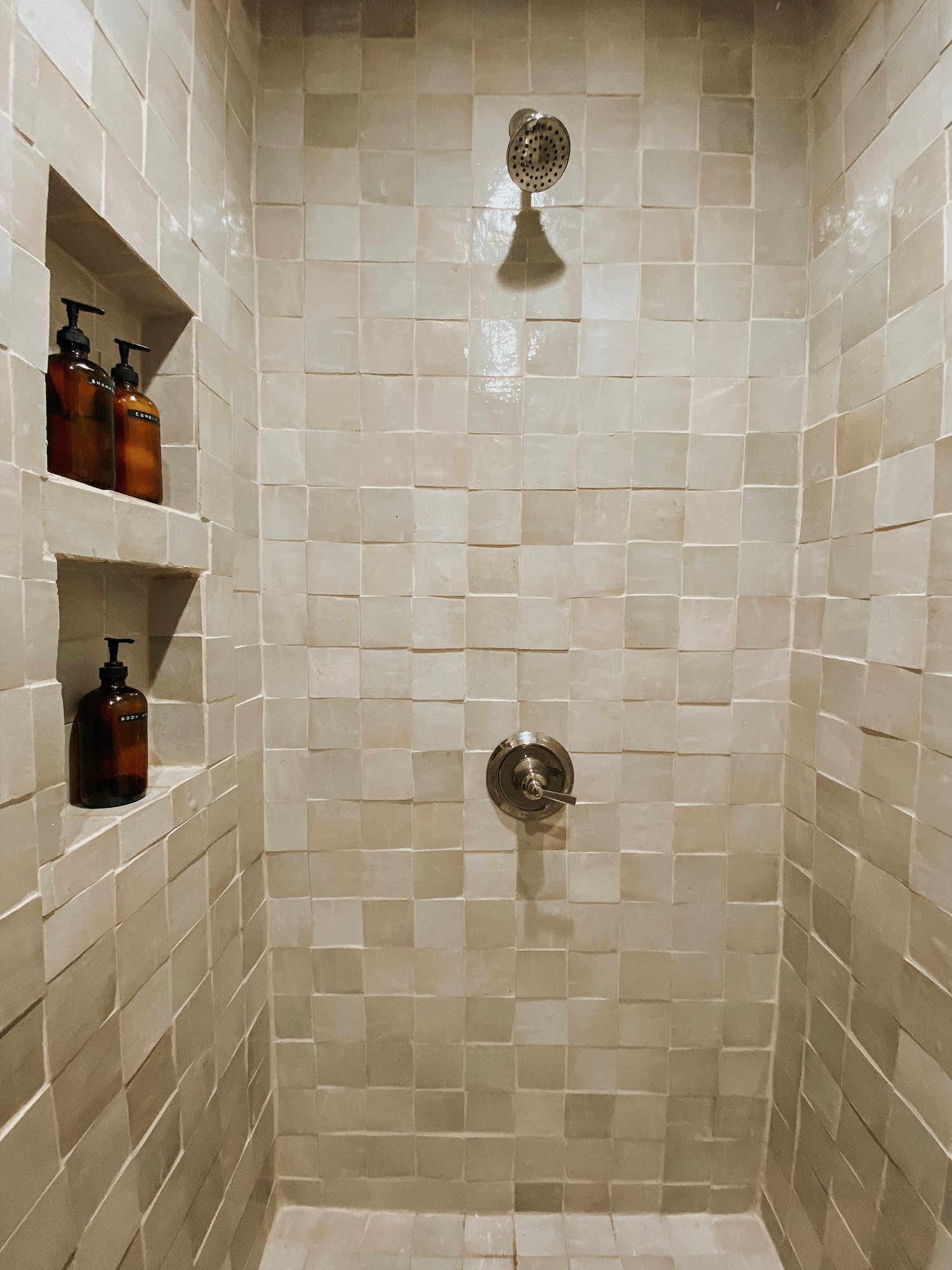 4Inch Square Moroccan Zellige Villa Lagoon Tile