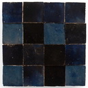 Batik Blue Zellige Tile Color, from Villa Lagoon Tile. Color Code ZL-410.