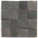 Charcoal Zellige Tile Color, from Villa Lagoon Tile. Color Code ZL-202.