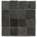 Dark Charcoal Zellige Tile Color, from Villa Lagoon Tile. Color Code ZL-207.