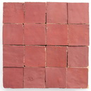 Dusty Rose Zellige Tile Color, from Villa Lagoon Tile. Color Code ZL-503.