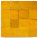 Goldenrod Zellige Tile Color, from Villa Lagoon Tile. Color Code ZL-700.