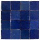 Mariana Blue Zellige Tile Color, from Villa Lagoon Tile. Color Code ZL-404.