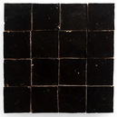 Obsidian Zellige Tile Color, from Villa Lagoon Tile. Color Code ZL-200.
