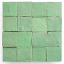 Paradise Green Zellige Tile Color, from Villa Lagoon Tile. Color Code ZL-305.