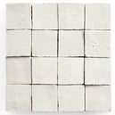 Snow White Zellige Tile Color, from Villa Lagoon Tile. Color Code ZL-100.