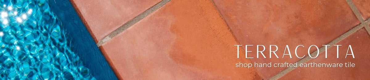 New Terracotta earthenware tiles, from Villa Lagoon Tile!