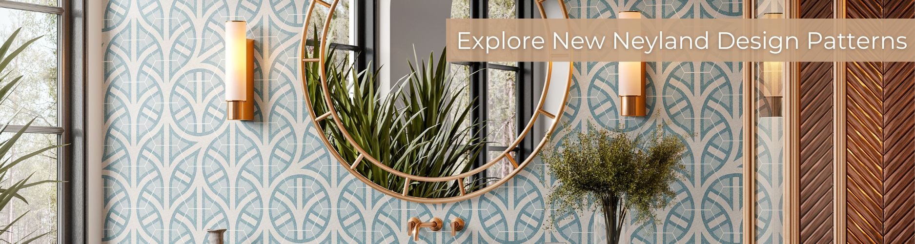 Explore the new Neyland Design cement tile series.